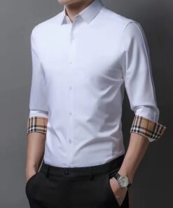Replica Burberry 96262 Men Fashion Shirt