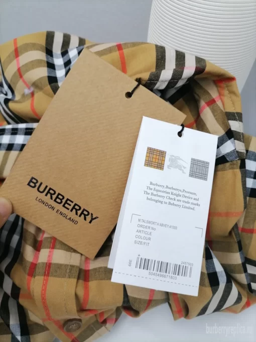 Replica Burberry 7100 Fashion Unisex Shirt 8