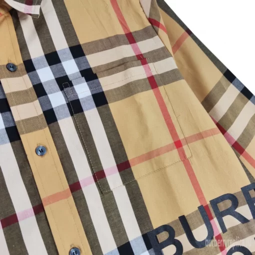 Replica Burberry 5851 Fashion Unisex Shirt 3