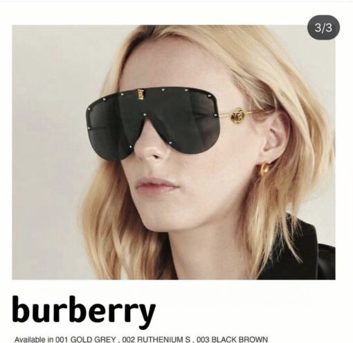 Replica Burberry 84674 Fashion Unisex Sunglasses 2