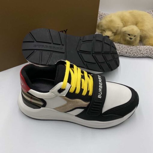 Replica BURBERRY NYLON SUEDE AND VINTAGE CHECK SNEAKER – BBR890 20