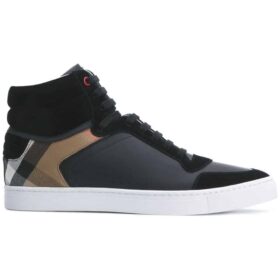 Replica BURBERRY VINTAGE CHECK HIGH-TOP SNEAKERS – BBR2 17