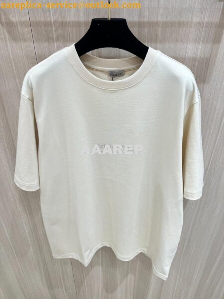 Replica Burberry New Arrival Hem Embroidery Basic T-Shirt