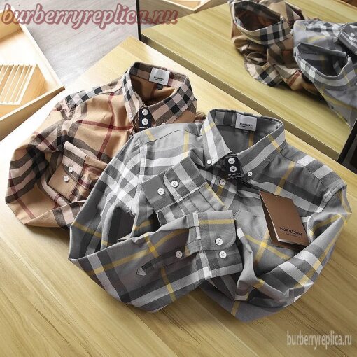 Replica Burberry 5485 Fashion Unisex Shirt 10