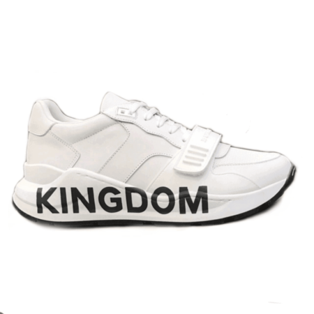 Replica BURBERRY KINGDOM PRINT SNEAKERS IN WHITE – BBR56 2