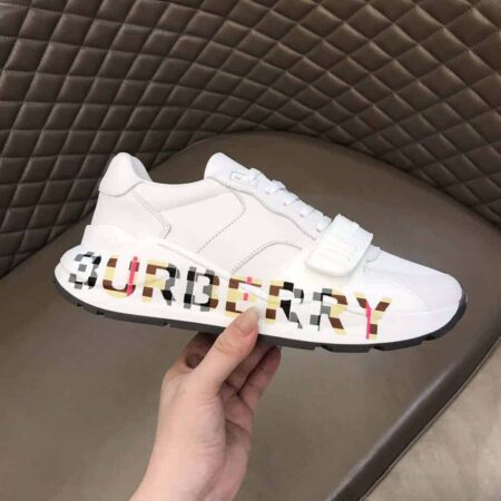 Replica BURBERRY LOGO STRAP SNEAKERS – BBR57