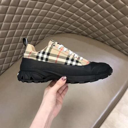 Replica BURBERRY VINTAGE CHECK COTTON ARTHUR SNEAKERS – BBR100