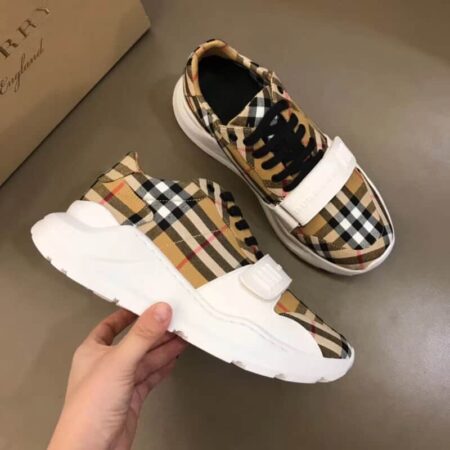 Replica BURBERRY VINTAGE CHECK COTTON SNEAKER – BBR1