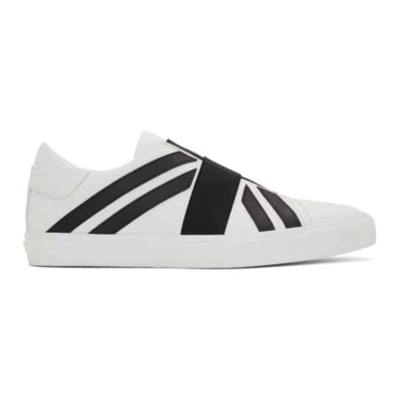 Replica BURBERRY UNION JACK MOTIF SLIP-ON SNEAKERS – BBR11 2