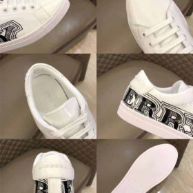 Replica BURBERRY LEATHER SNEAKERS – BBR8 4