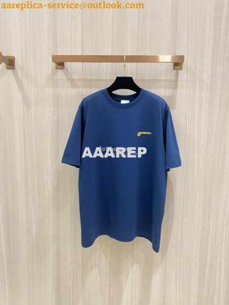 Replica Burberry Spring/Summer New Print Cotton T-Shirt Replica Burberry Spring/Summer New Print Cotton T-Shirt