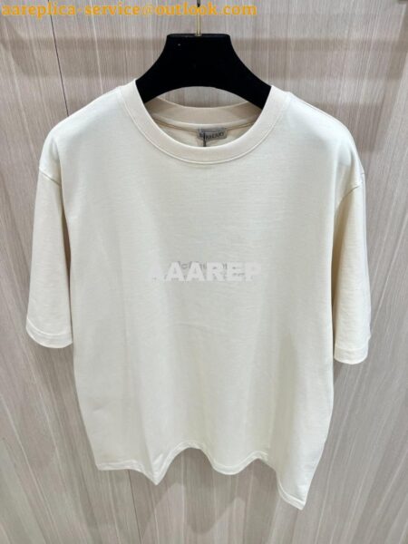 Replica Burberry New Arrival Hem Embroidery Basic T-Shirt Replica Burberry New Arrival Hem Embroidery Basic T-Shirt